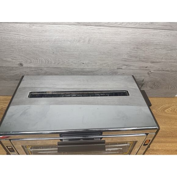 Vintage 1970s Proctor-Silex Chrome Toaster Oven 0504NA Compact USA Tested - Picture 3 of 16